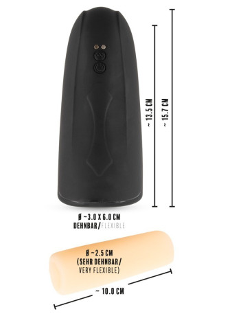 Masturbator with Sleeve and 2 Functions